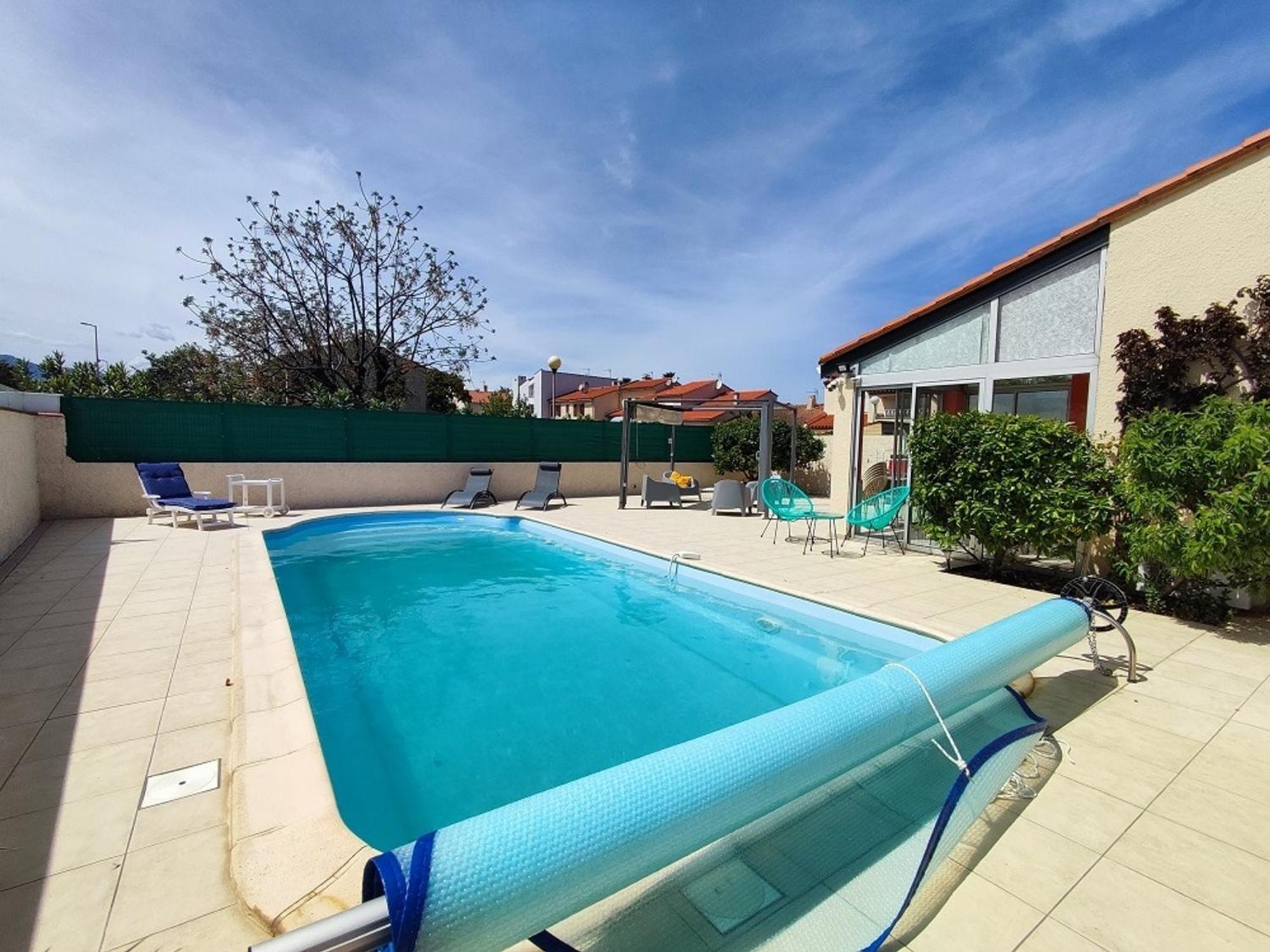 Pavillon 6 Pers A Argeles-Sur-Mer: Piscine, Clim, Parking, Wifi, Proche Plage - Fr-1-776-5 Екстериор снимка