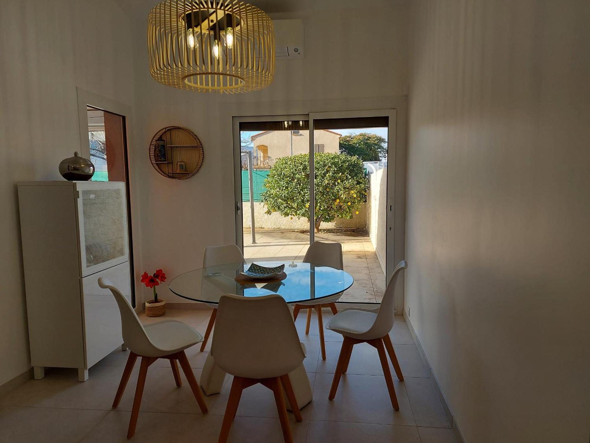 Pavillon 6 Pers A Argeles-Sur-Mer: Piscine, Clim, Parking, Wifi, Proche Plage - Fr-1-776-5 Екстериор снимка